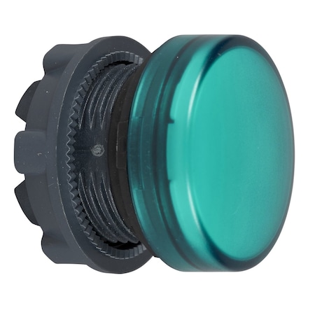 Pilot Light Head,Green,22mm