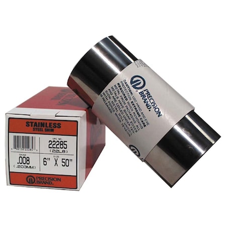 Shim Stock,Roll,Cold Low Stl,0.0060 In