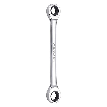 Ratcheting Box End Wrench,7-1/2" L