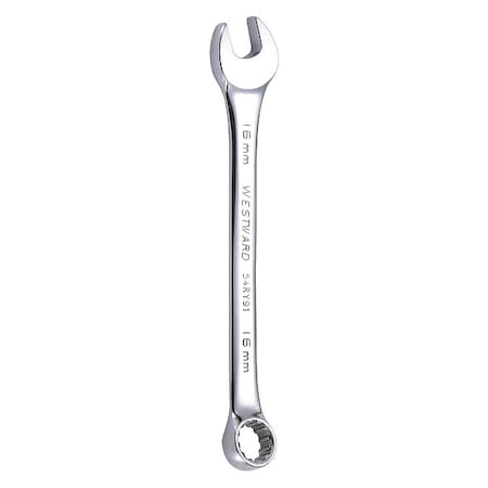 Combination Wrench,16mm,Metric,12 pt.