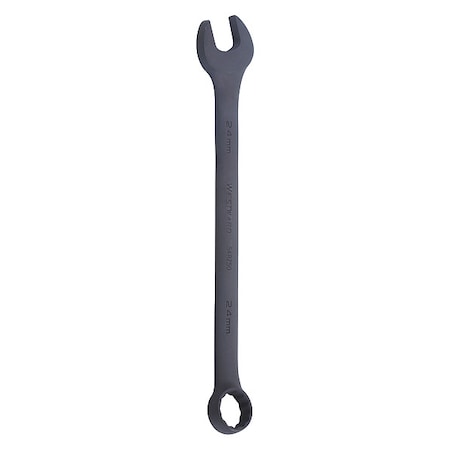 Comb. Wrench,24mm,Metric,Black Oxide
