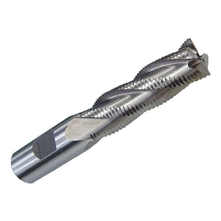 7/16 X 3/8 X 2-11/16" 4 Fl M42 Cobalt Fine-Pitch Roughing End Mill