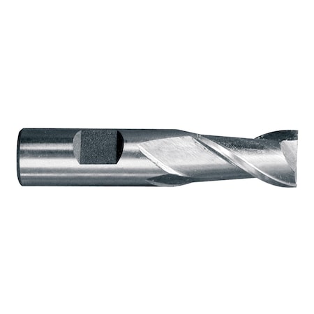 1/4 X 3/8" M42 Cobalt 2 Flute Single End Center Cut End Mill