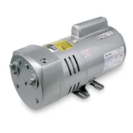 Compressor/Vacuum Pump, 3/4 hp, 1 Phase, 115/230V AC, 10 cfm, 26 in Hg Max Vacuum