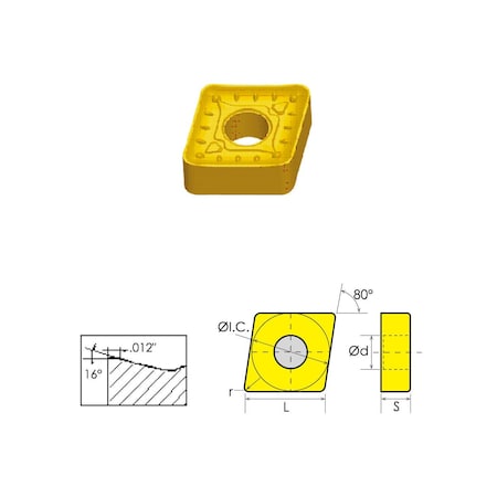 CNMG-644-DR Coated Carbide Insert