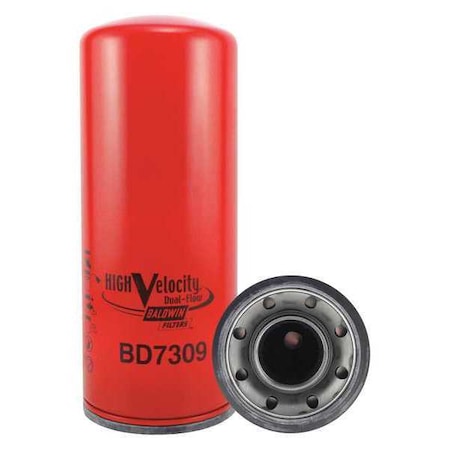 Oil Fltr,Spin-On,High Velocity,Dual-Flow