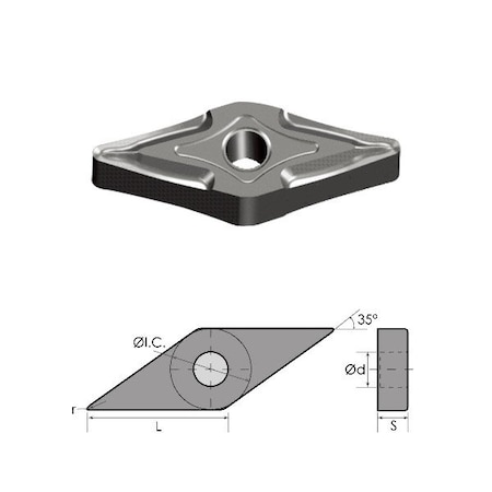 VNMG-333-EF Coated Carbide Insert