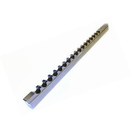 3/16" C High Speed Steel Keyway Broach With 1 Shim