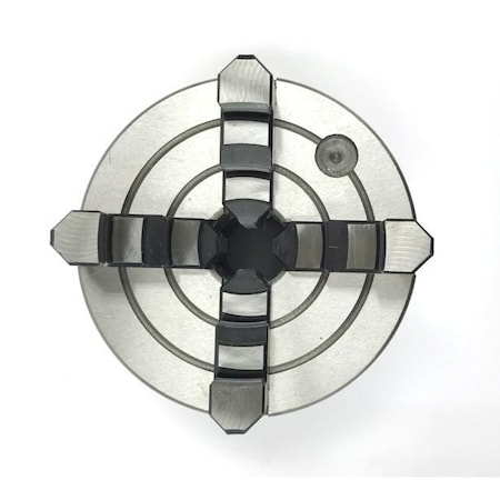 5" 4-Jaw Independent Plain Back Chuck