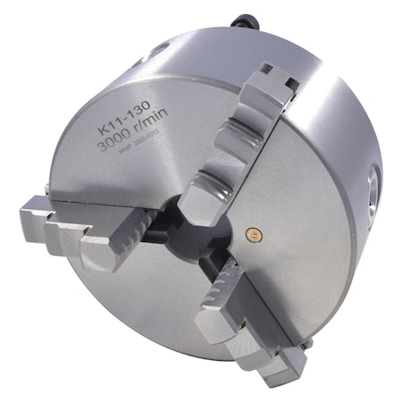 5" 3-Jaw Plain Back Lathe Chuck