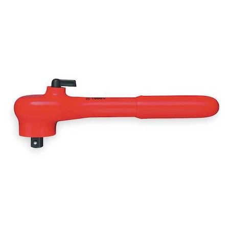 Insulated Ratchet,3/8 in. Dr,7-1/2 in. L