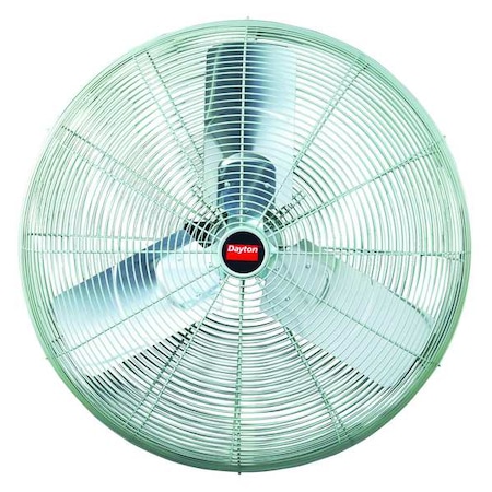Standard Duty Industrial Fan, Ceiling, IBeam, Pedestal, Wall Mount, 30 in Blade Dia, 208-230/460V