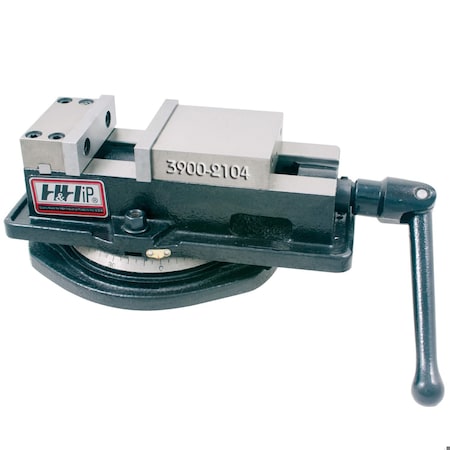 Pro-Series Angle-Tight Positive-Lock 3" Milling Vise & Swivel Base