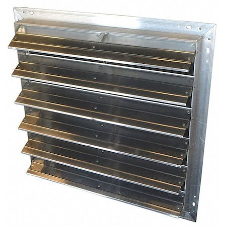 36 in Intake Shutter, Aluminum