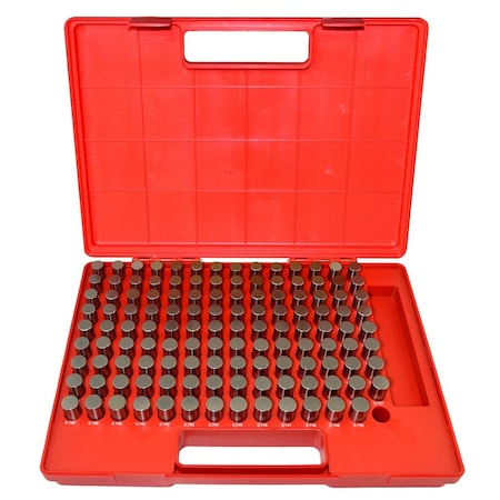 125 Piece M4 Minus Pin Gage Set .626-.750"