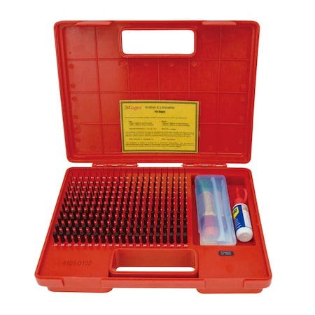 Pro-Quality .011-.250" 240 Piece Black OxID e Pin Gage Set