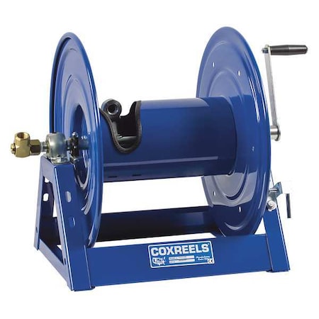 Hose Reel,Hand Crank,1/2 In ID x 200 Ft