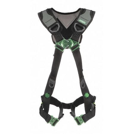 V-FLEX Full Body Harness, XL, 400 lb, Quick-Connect Chest/ Quick-Connect Leg Straps, Back D-Ring
