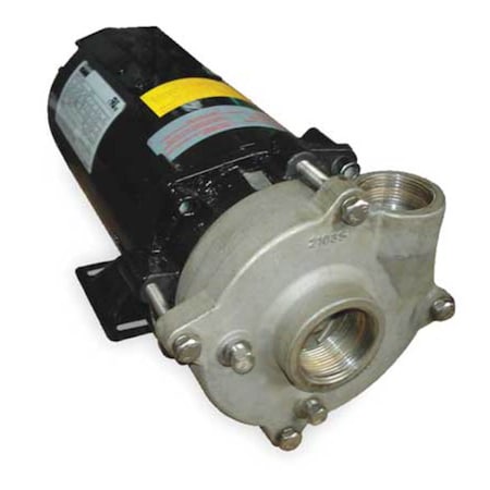 Stainless Steel 1/2 HP Centrifugal Pump 208-230/460V