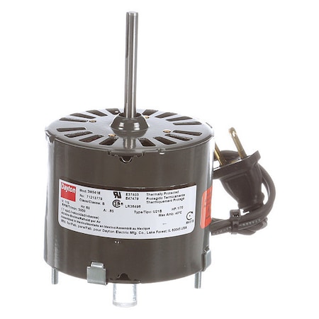 HVAC Motor,1/70 HP,3000 rpm,115V,3.3