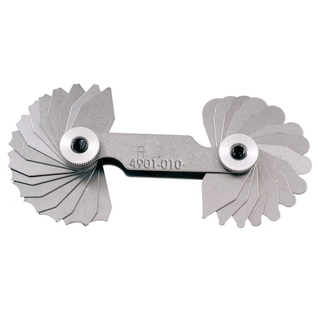 32 Piece 17/64-1/2 X 32ths Concave & Convex Gage Set