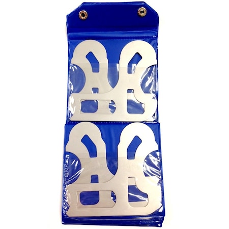10 Piece Radius Gage Set - .55-1"