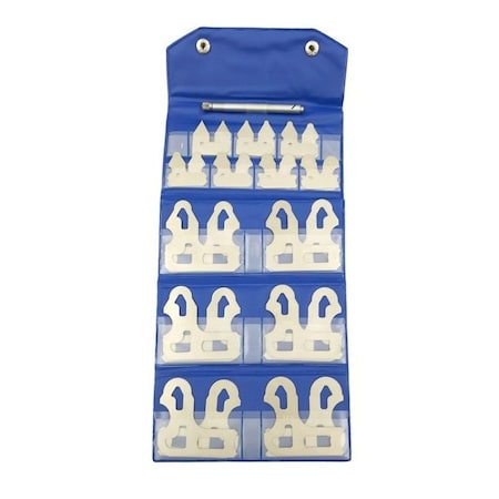 26 Piece .010-0.500" Radius Gage Set