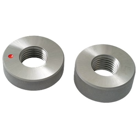 M6 X 1.0 6G Thread Ring Gage Go-Nogo