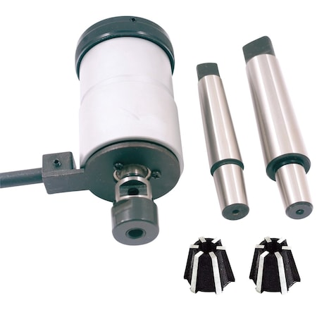 No 6-1/2" JT6 Self Reversing Tapping Head 3 & 4 MT Shanks & 2 Collets
