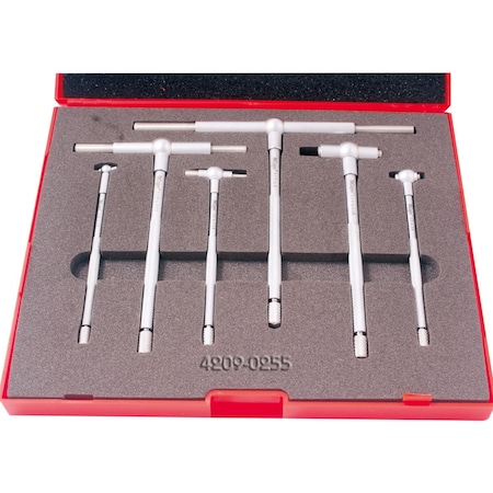 Pro-Series 6 Piece 5/16-6" B&S Style Telescoping Gage Set