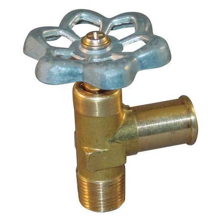 Truck Valve,5/8 In Hose ID,3/8 In MNPT
