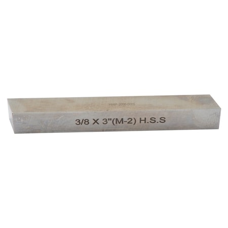 3/8 X 3" M2 High Speed Steel Square Tool Bit