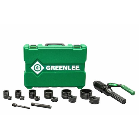 11 Piece Hydraulic Punch Driver Set, 10 ga.