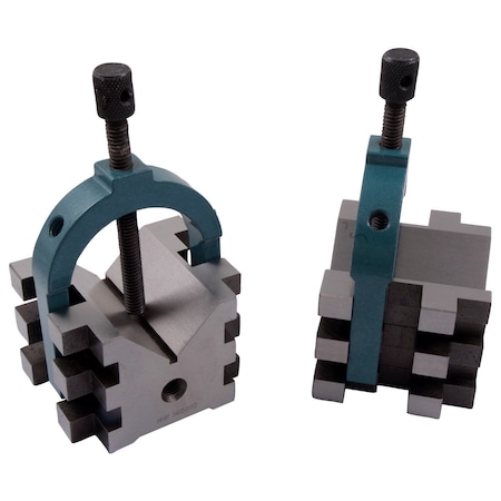 2.5 X 2.75 X 2" Mulit-Use V-Blocks & Clamps Set
