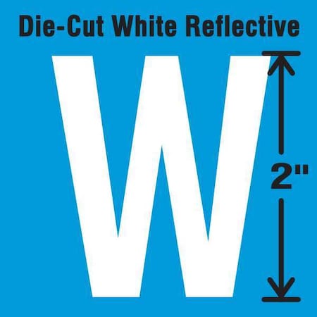 LetterLabel,Vinyl,2inH,1-1/4inW,PK5