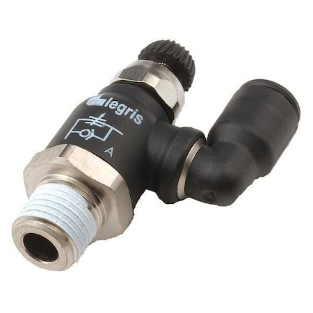 Flow Control Regulator,Tube Sz 3/8 In