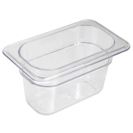 Food Pan, Polycarbonate, Ninth, 7 In