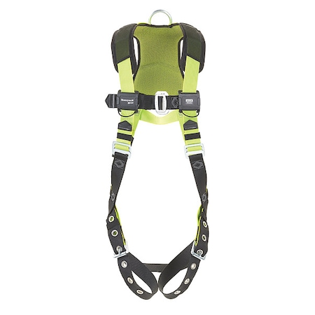 H500 Fall Protection Harness, 2XL, 420 lb, Mating Chest/ Tongue Leg Straps