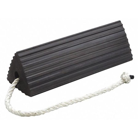 Wheel Chock,11" D,5" H,6" W,Black