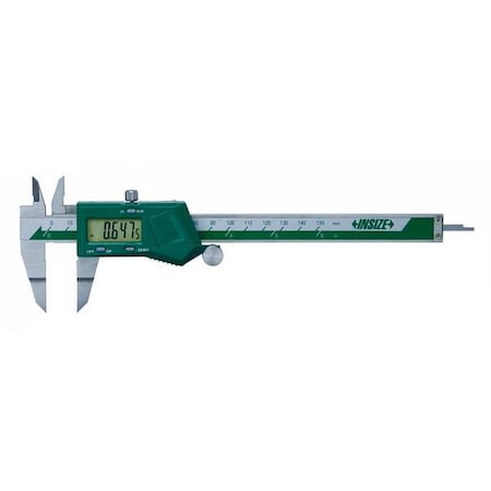 Digital Caliper,SS,0-6"/0-150mm Range