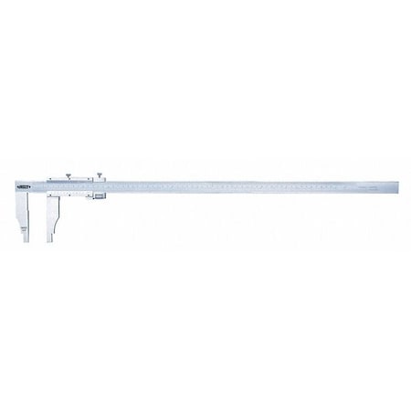 Vernier Caliper,SS,0 to 40"Range,4"Jaw D
