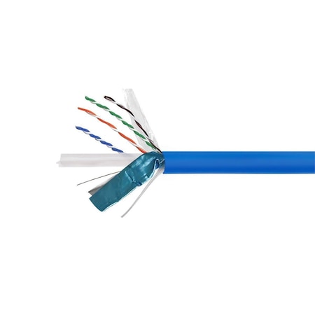 Data Cable,1000 ft. L,Blue Jacket