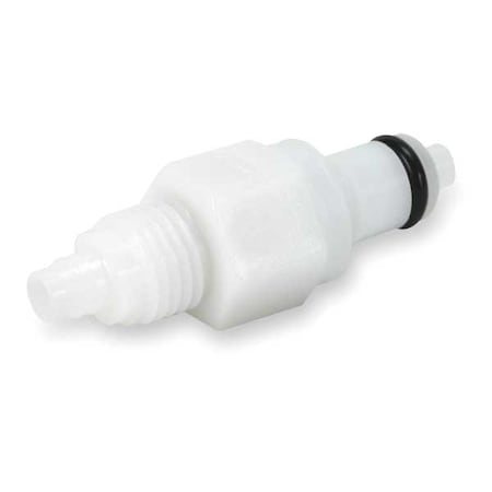 Inline Insert, Acetal, Shut-Off, PTF, 1/4"
