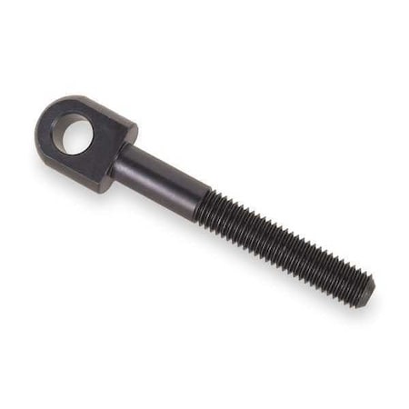 Swing Bolt, 1/2"-13, 0.500 in ID, Steel, Black Oxide