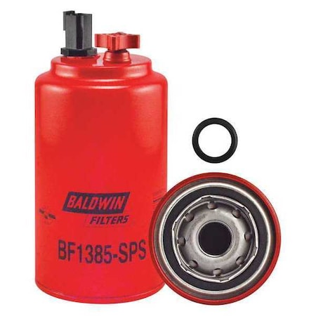 Fuel Filter, 7 3/8 in Length, 3 11/16 in Outside Dia