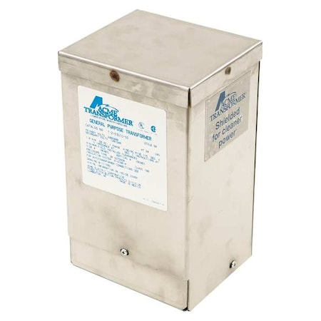Low Voltage Distribution Transformer, 250 VA, NEMA 3R, 120/240V AC, 240/480V AC