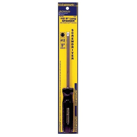 Tamper Resistant Spanner Screwdriver #12 Round