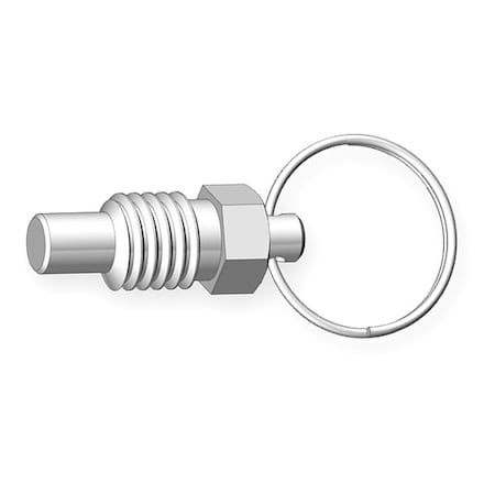 Plunger Pin Ring,0.81 In,1/2-13,0.38