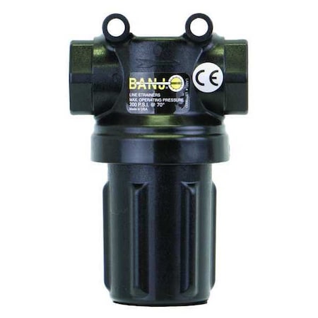 Mini T-Line Strainer,3/4",50 Mesh
