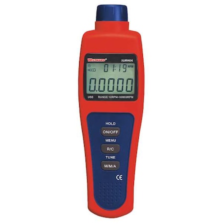 Tachometer,10 to 99,999 rpm